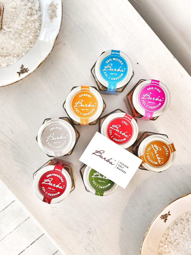 Piran Salt: salts and spice mixes from Piran salt. Barba Salt Products